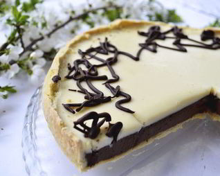 Тарт Два шоколада