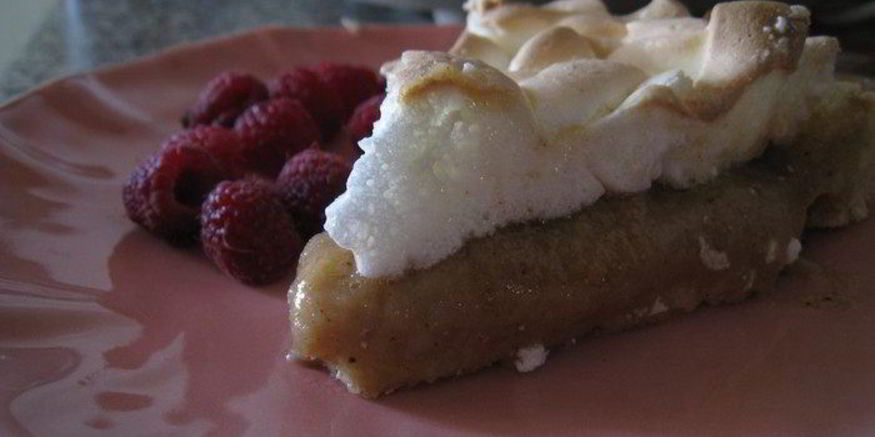 Рецепт тарта грушевая массала под меренгой