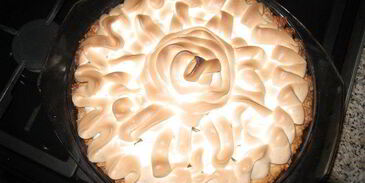 тарт грушевая массала под меренгой