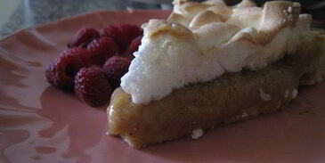 тарт грушевая массала под меренгой