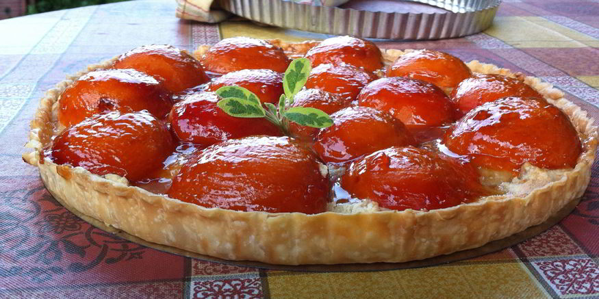 Рецепт тарта с абрикосами