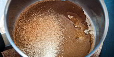 тарт с карамельным кремом и яблоками