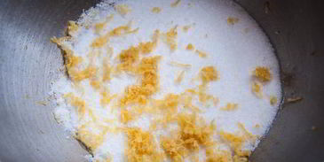 тарт с карамельным кремом и яблоками