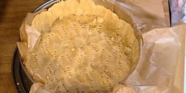 тарт с консервированными абрикосами