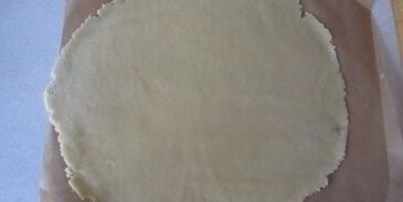 тарт с маком, творогом и яблоками