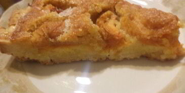 тарт с миндальным кремом и абрикосами