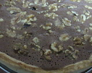 Тарт с творожно-шоколадной начинкой