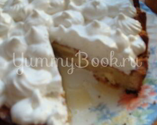 Тарт с заварным сливочным белковым кремом