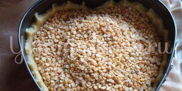 тарт с заварным сливочным белковым кремом