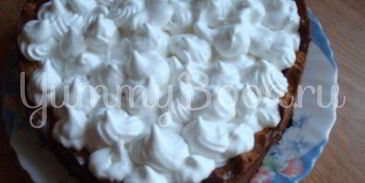 тарт с заварным сливочным белковым кремом