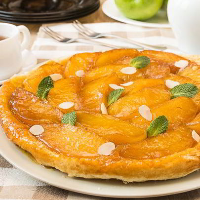 Тарт Татен с яблоками