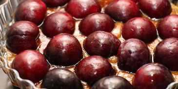 тарт татен со сливами