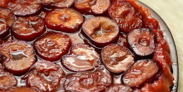 тарт татен со сливами