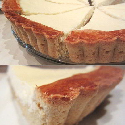 Тарт творожно-ванильный