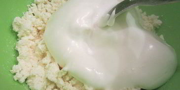 тарт творожно-ванильный