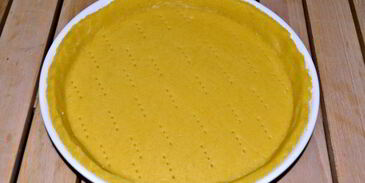 творожно-вишневый тарт