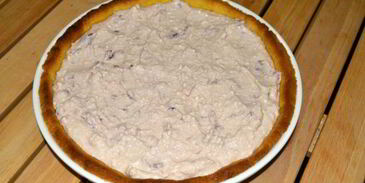 творожно-вишневый тарт