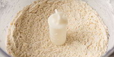 творожный тарт с персиками