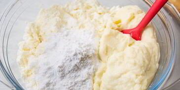 творожный тарт с персиками