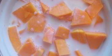 тыквенный тарт с медом и лимонной цедрой