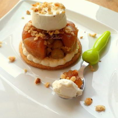 Яблочный тарт-татен