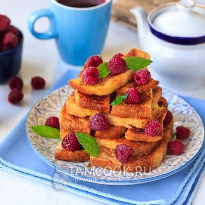 Французские тосты в духовке