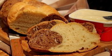 хлеб-тост с какао