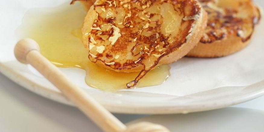 Рецепт сладких тостов