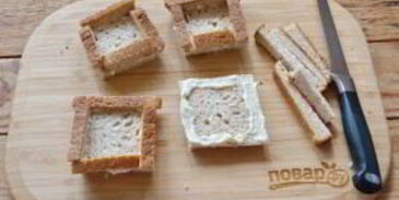 тосты карбонара