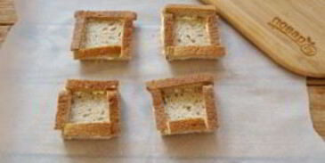 тосты карбонара