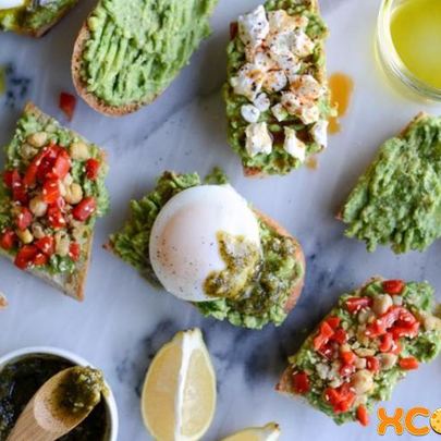 Тосты с авокадо