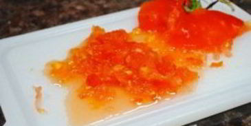 тосты с помидорами