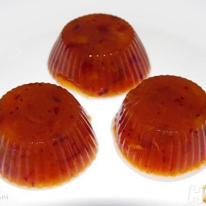 Тыквенно-клюквенное желе