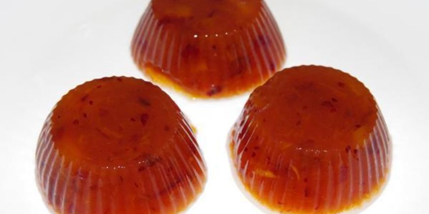 Рецепт тыквенно-клюквенного желе