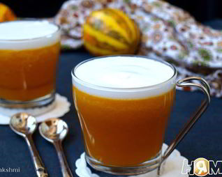 Тыквенное желе с меренгой