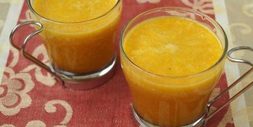 тыквенное желе с меренгой