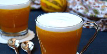 тыквенное желе с меренгой