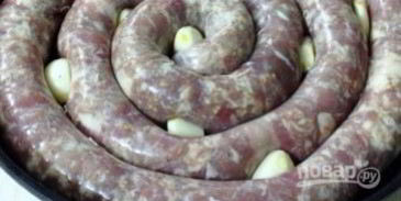 украинская домашняя колбаса