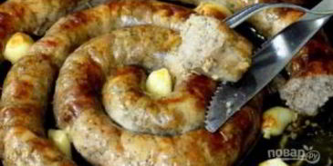 украинская домашняя колбаса