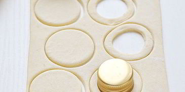 волованы с красной икрой