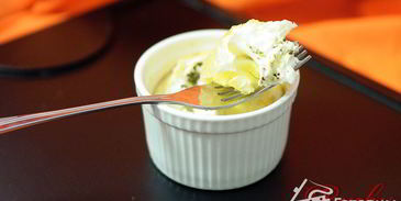 пикантная яичница в формочках