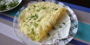 полосатая яичница