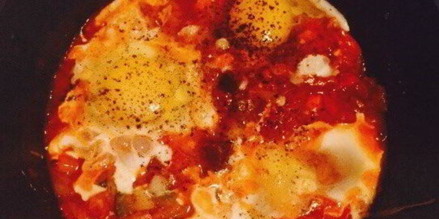 Рецепт шакшуки с лечо