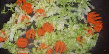 яичница фу йонг с китайской капустой