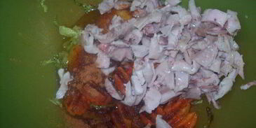 яичница фу йонг с китайской капустой