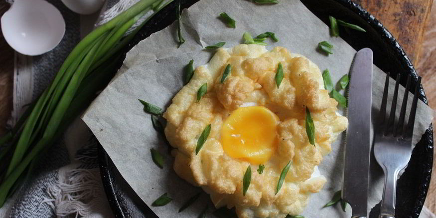 Рецепт яичницы на облаке