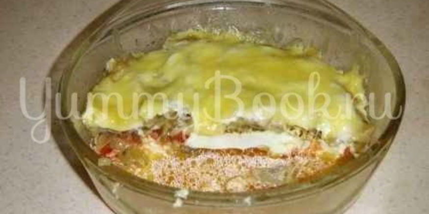 Рецепт яичницы с грибами