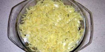 яичница с грибами