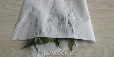 яичница с крапивой