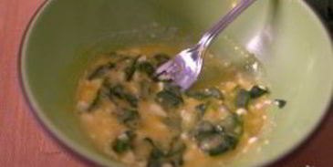 яичница с творогом